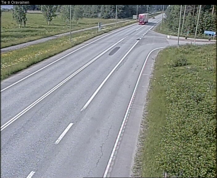 Weather Camera Image Väg 8 Vörå, Oravais, Vöyri, Pohjanmaa