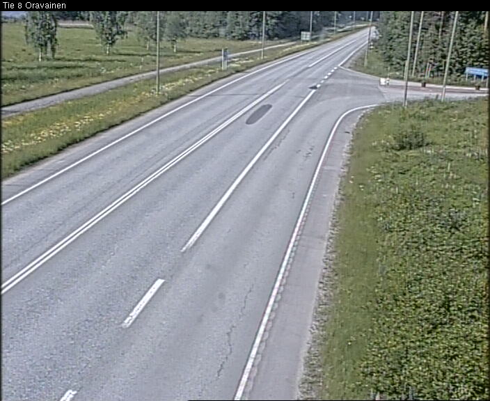 Weather Camera Image Väg 8 Vörå, Oravais, Vöyri, Pohjanmaa