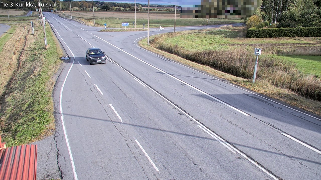 Weather Camera Image Road 3 Kurikka, Tuiskula, Kurikka, Etelä-Pohjanmaa