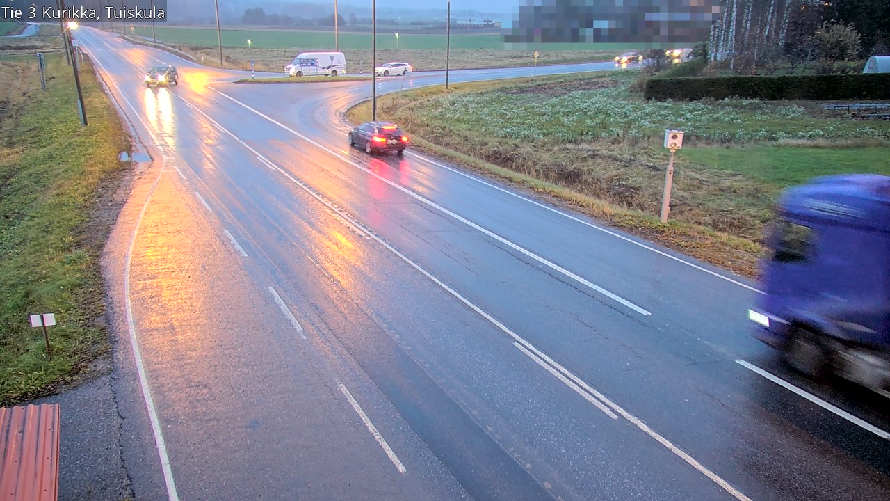 Weather Camera Image Väg 3 Kurikka, Tuiskula, Kurikka, Etelä-Pohjanmaa