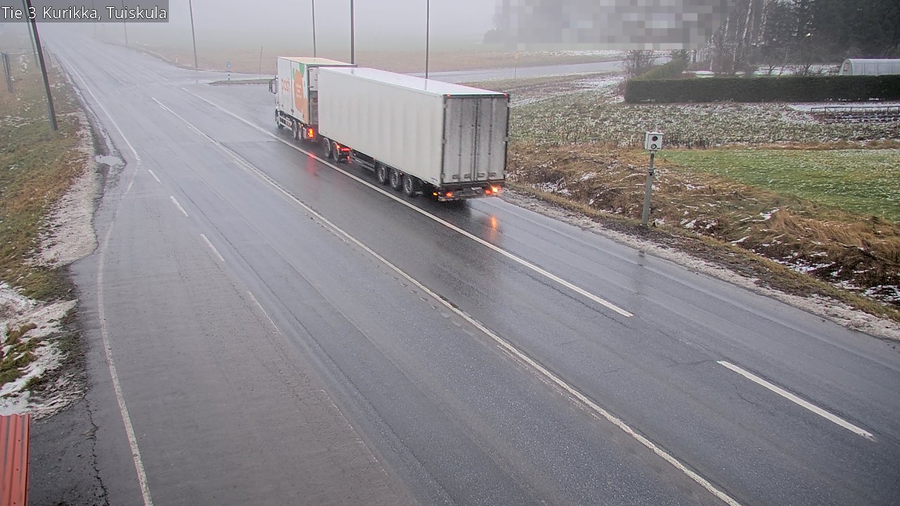 Weather Camera Image Road 3 Kurikka, Tuiskula, Kurikka, Etelä-Pohjanmaa