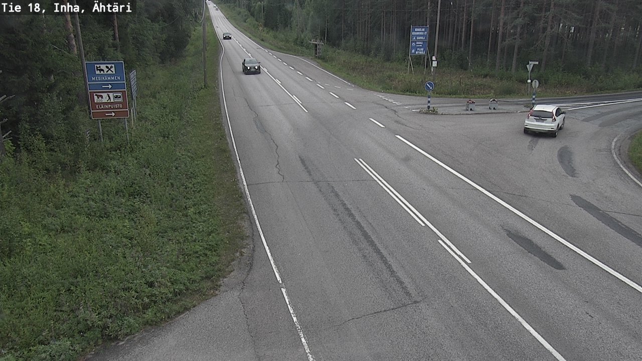 Weather Camera Image Väg 18 Etseri, Inha, Ähtäri, Etelä-Pohjanmaa