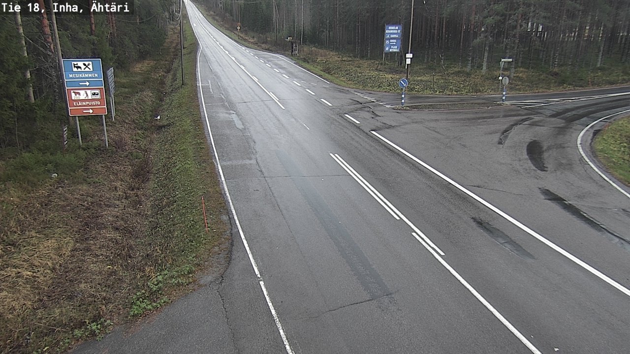 Weather Camera Image Road 18 ÄhtäriInha, Ähtäri, Etelä-Pohjanmaa