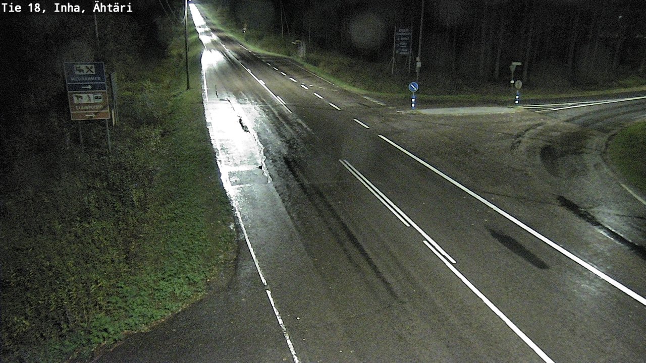 Weather Camera Image Väg 18 Etseri, Inha, Ähtäri, Etelä-Pohjanmaa