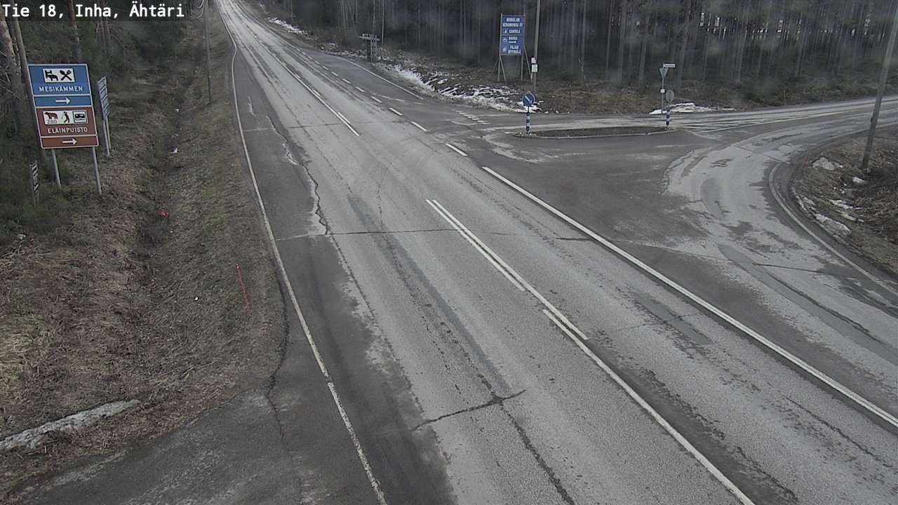 Weather Camera Image Road 18 ÄhtäriInha, Ähtäri, Etelä-Pohjanmaa