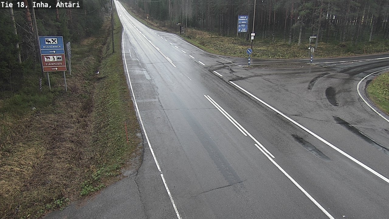 Weather Camera Image Road 18 ÄhtäriInha, Ähtäri, Etelä-Pohjanmaa