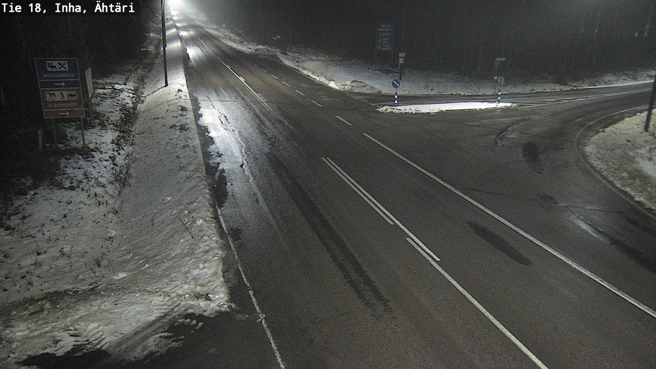 Weather Camera Image Road 18 ÄhtäriInha, Ähtäri, Etelä-Pohjanmaa