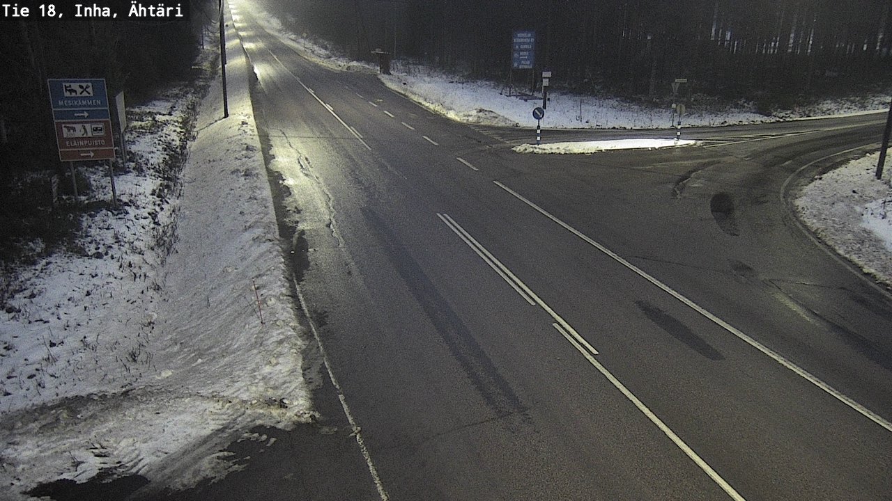Weather Camera Image Road 18 ÄhtäriInha, Ähtäri, Etelä-Pohjanmaa