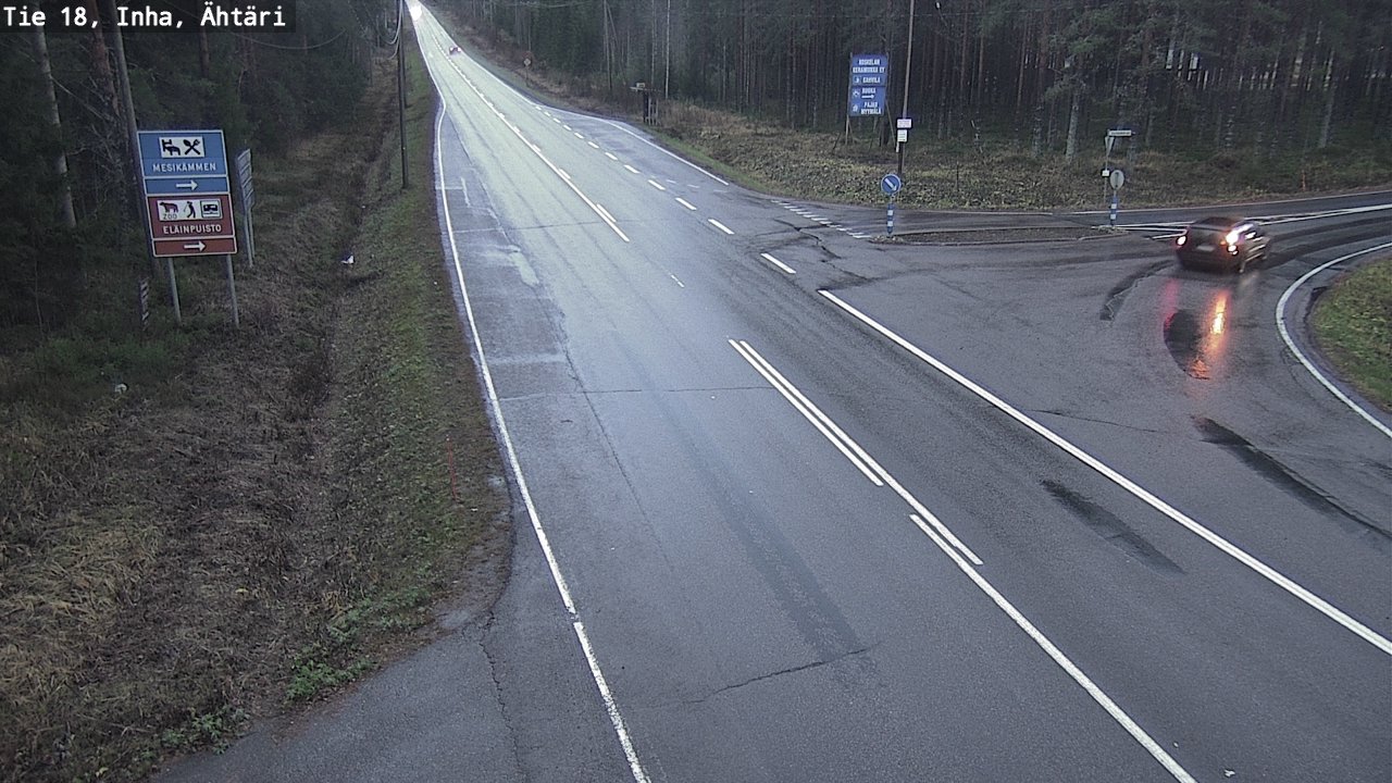 Weather Camera Image Road 18 ÄhtäriInha, Ähtäri, Etelä-Pohjanmaa