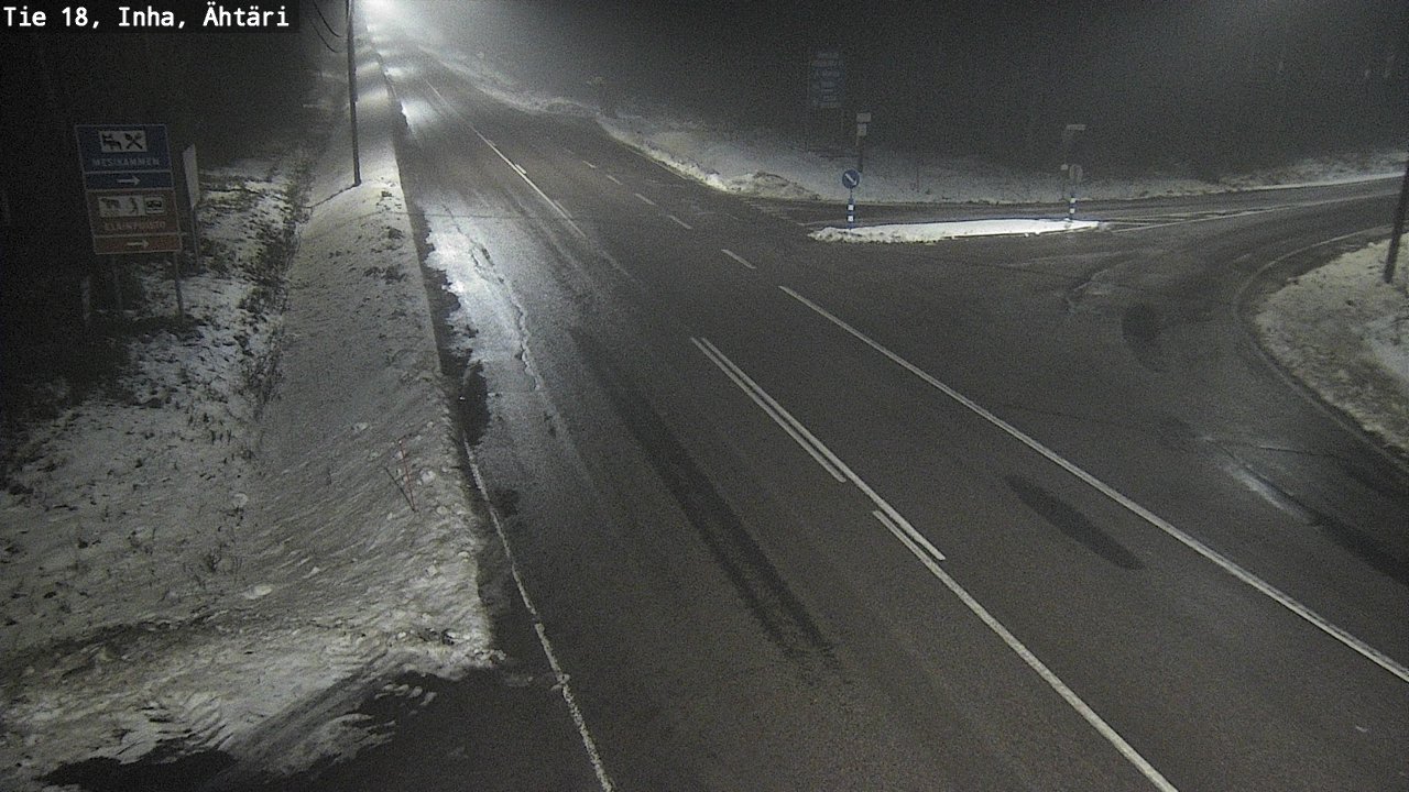 Weather Camera Image Road 18 ÄhtäriInha, Ähtäri, Etelä-Pohjanmaa