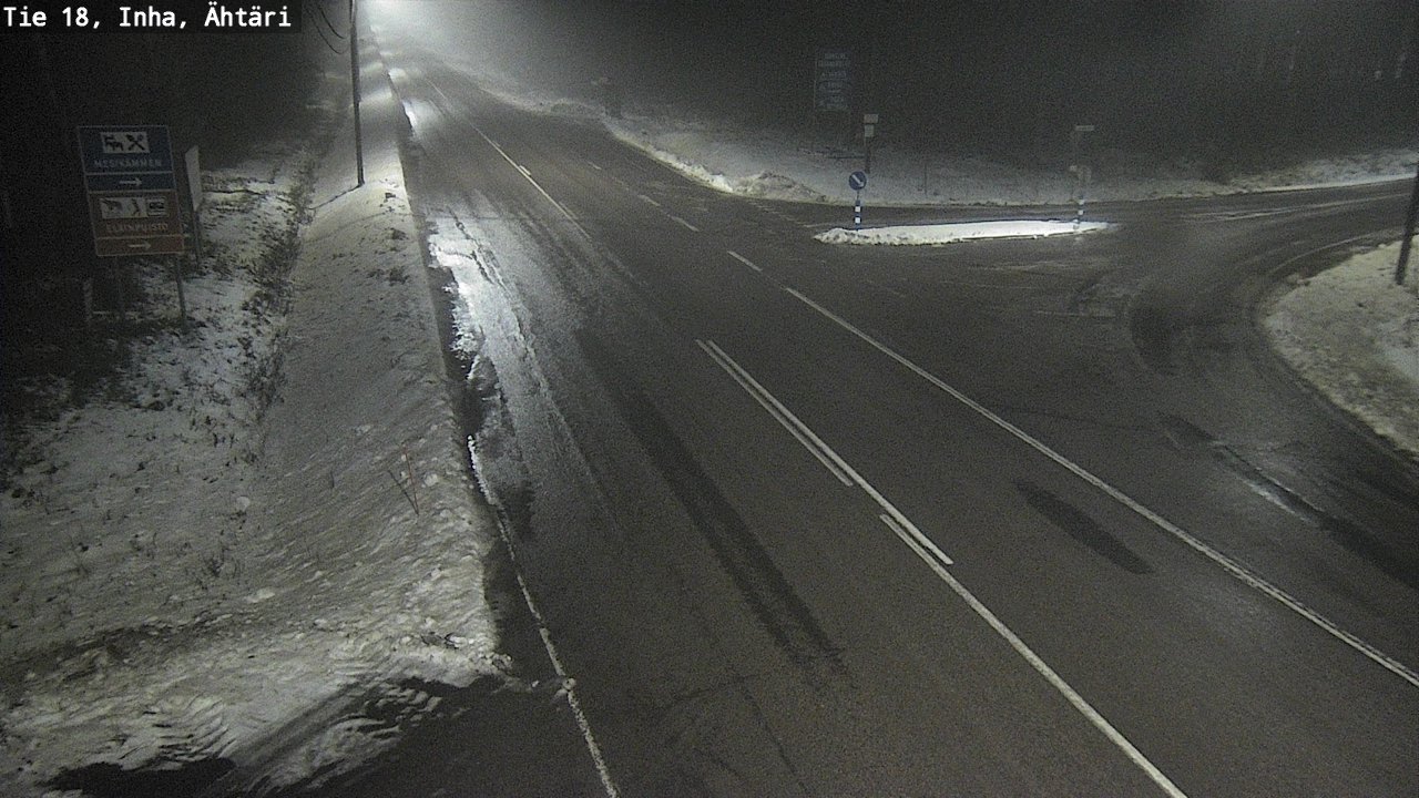 Weather Camera Image Road 18 ÄhtäriInha, Ähtäri, Etelä-Pohjanmaa