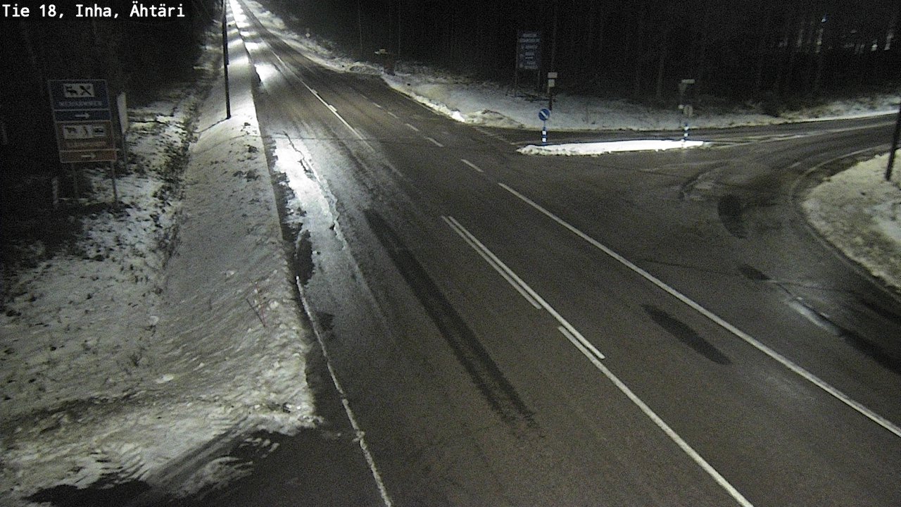Weather Camera Image Road 18 ÄhtäriInha, Ähtäri, Etelä-Pohjanmaa