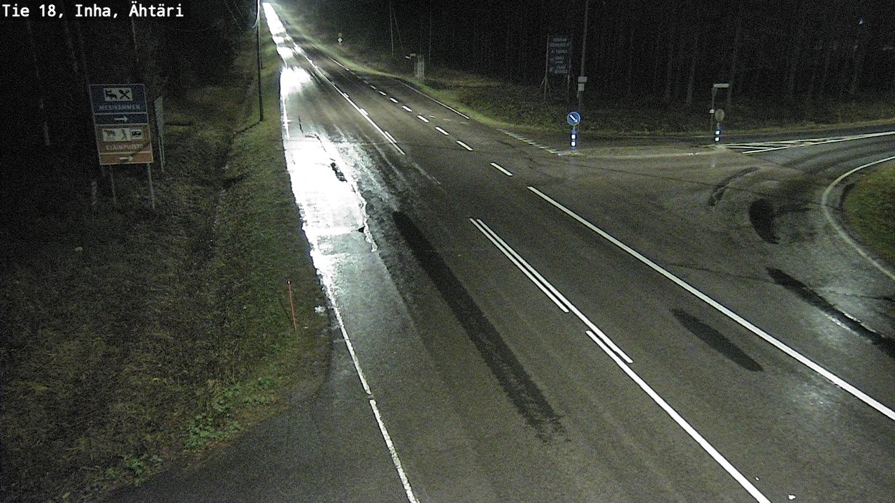 Weather Camera Image Road 18 ÄhtäriInha, Ähtäri, Etelä-Pohjanmaa