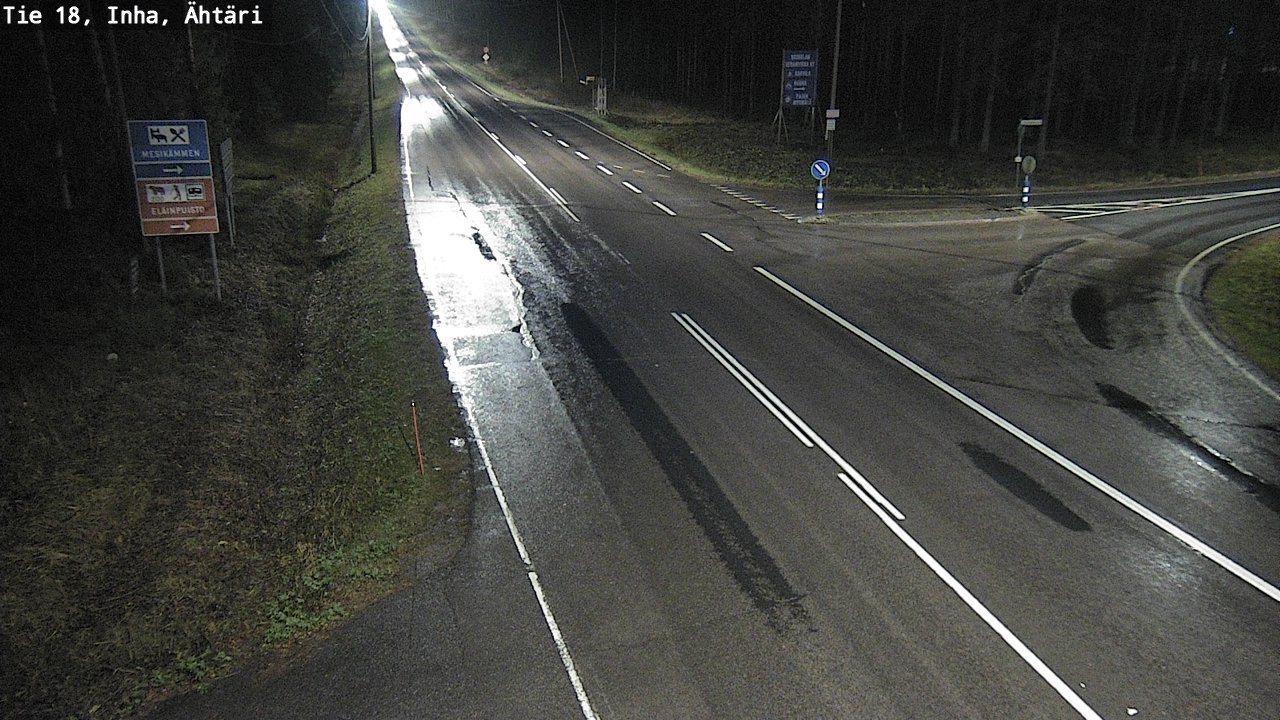 Weather Camera Image Road 18 ÄhtäriInha, Ähtäri, Etelä-Pohjanmaa