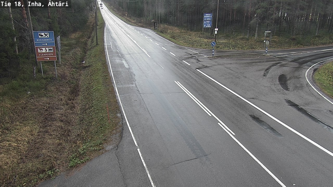 Weather Camera Image Road 18 ÄhtäriInha, Ähtäri, Etelä-Pohjanmaa