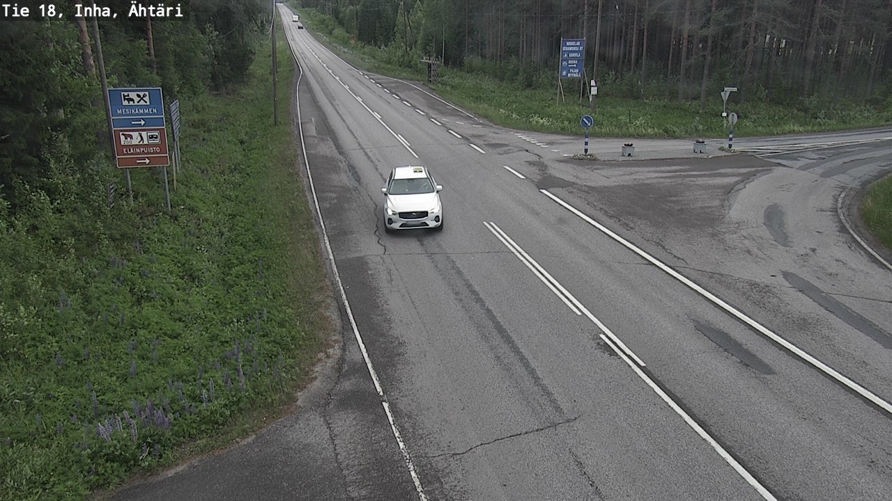 Weather Camera Image Road 18 ÄhtäriInha, Ähtäri, Etelä-Pohjanmaa