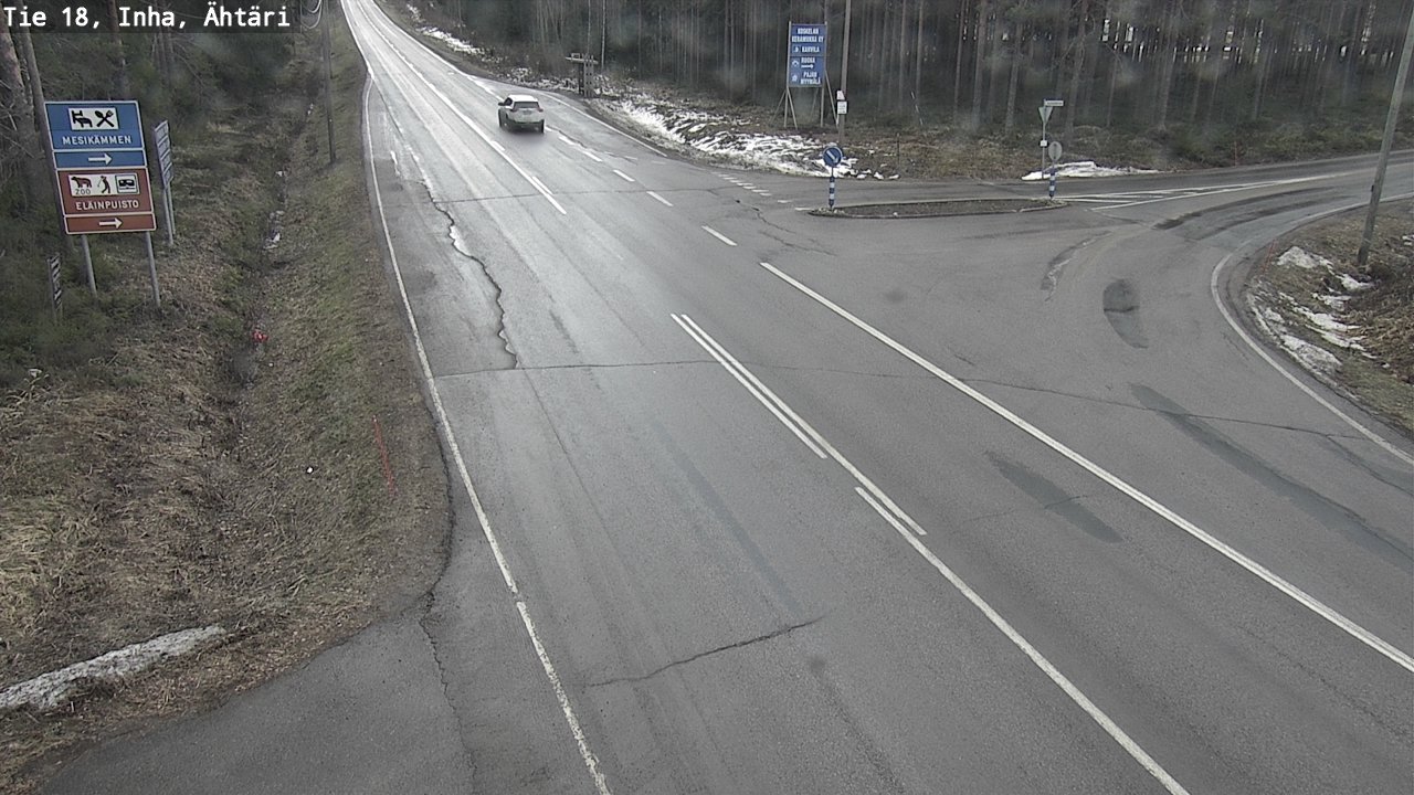 Weather Camera Image Road 18 ÄhtäriInha, Ähtäri, Etelä-Pohjanmaa