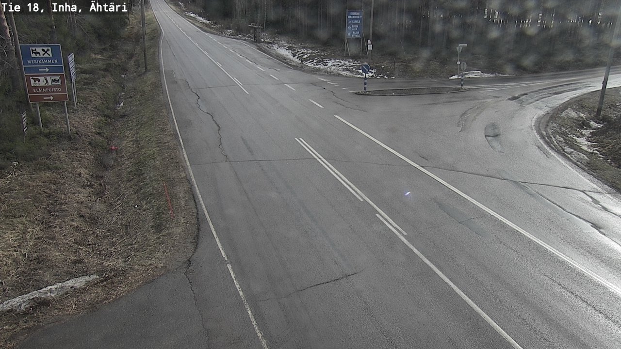 Weather Camera Image Road 18 ÄhtäriInha, Ähtäri, Etelä-Pohjanmaa