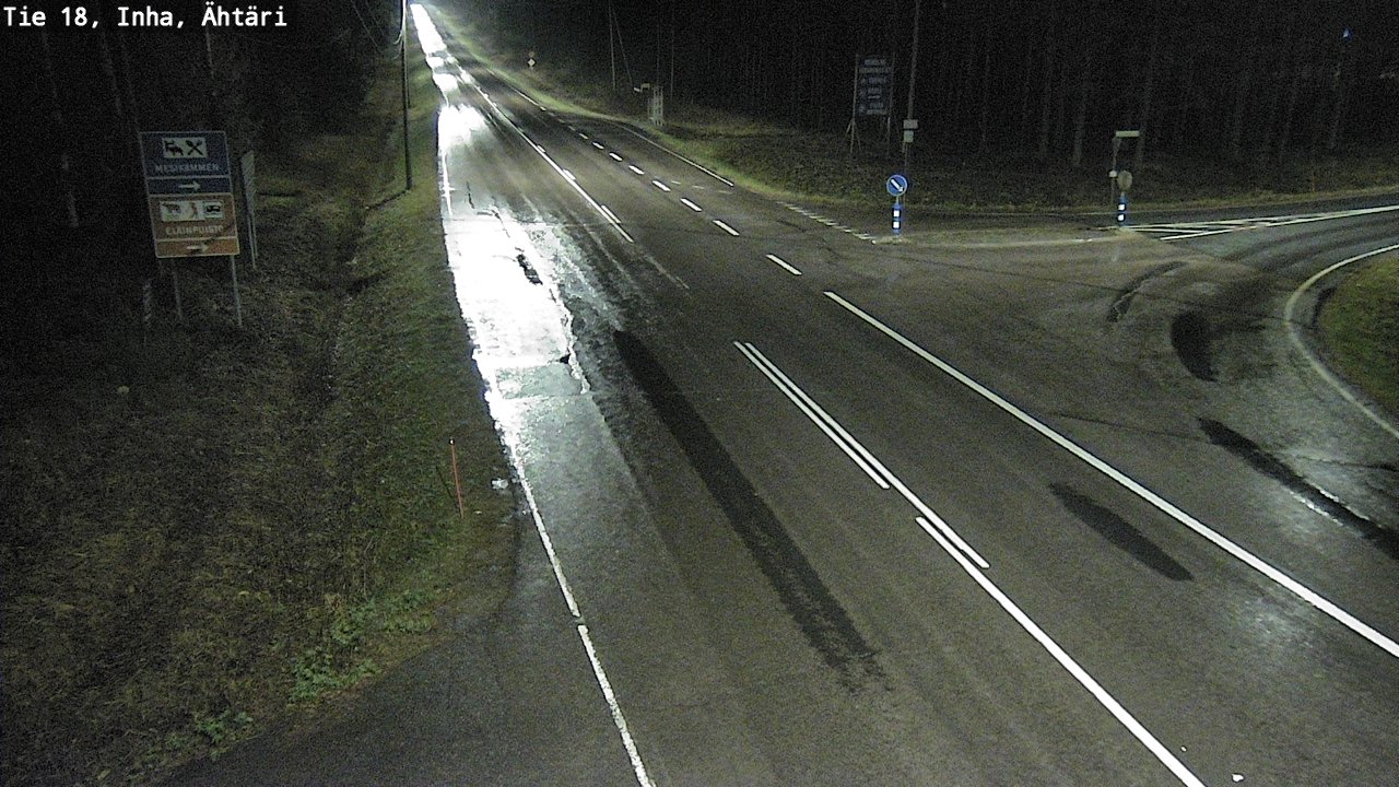 Weather Camera Image Road 18 ÄhtäriInha, Ähtäri, Etelä-Pohjanmaa