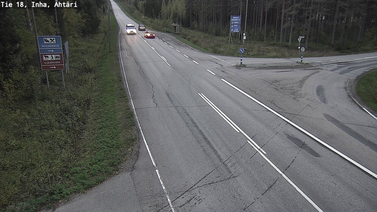Weather Camera Image Väg 18 Etseri, Inha, Ähtäri, Etelä-Pohjanmaa