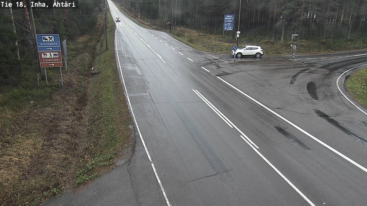 Weather Camera Image Road 18 ÄhtäriInha, Ähtäri, Etelä-Pohjanmaa