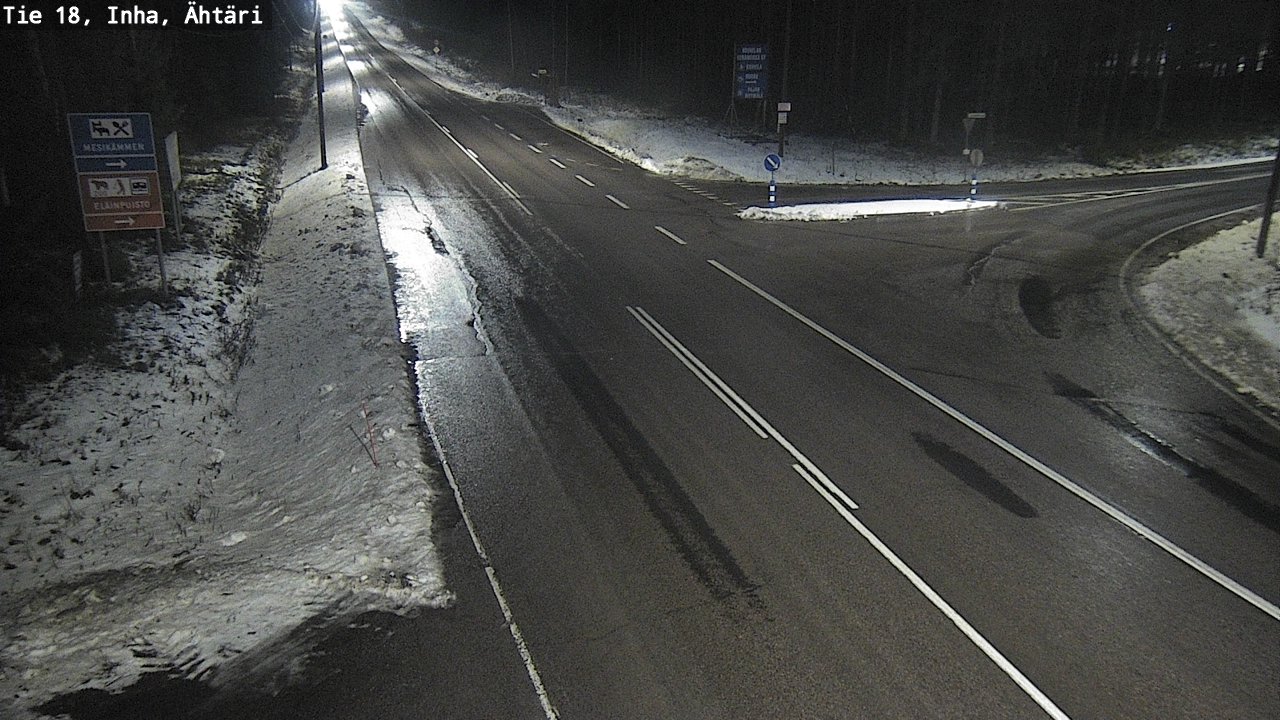 Weather Camera Image Road 18 ÄhtäriInha, Ähtäri, Etelä-Pohjanmaa