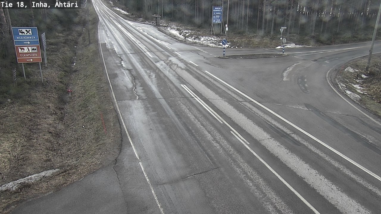 Weather Camera Image Road 18 ÄhtäriInha, Ähtäri, Etelä-Pohjanmaa