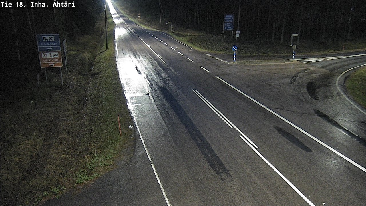 Weather Camera Image Road 18 ÄhtäriInha, Ähtäri, Etelä-Pohjanmaa