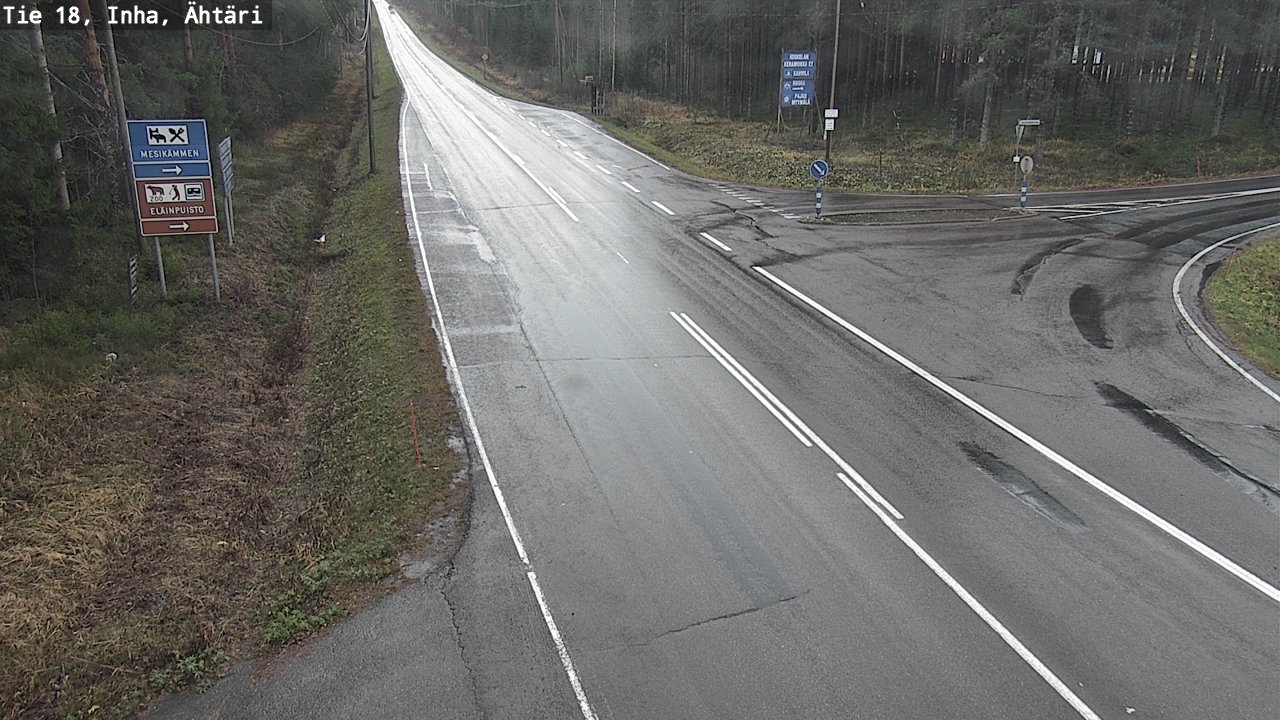 Weather Camera Image Road 18 ÄhtäriInha, Ähtäri, Etelä-Pohjanmaa