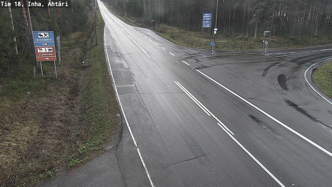 Weather Camera Image Road 18 ÄhtäriInha, Ähtäri, Etelä-Pohjanmaa