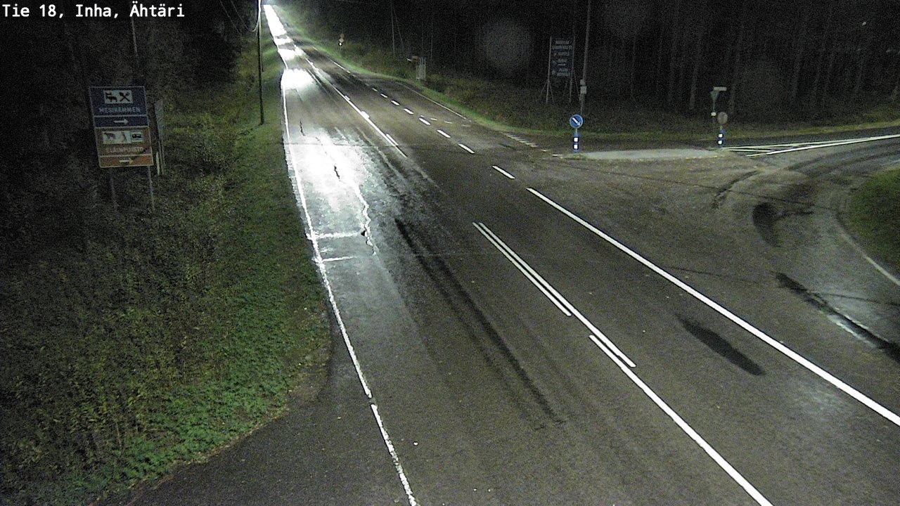 Weather Camera Image Väg 18 Etseri, Inha, Ähtäri, Etelä-Pohjanmaa