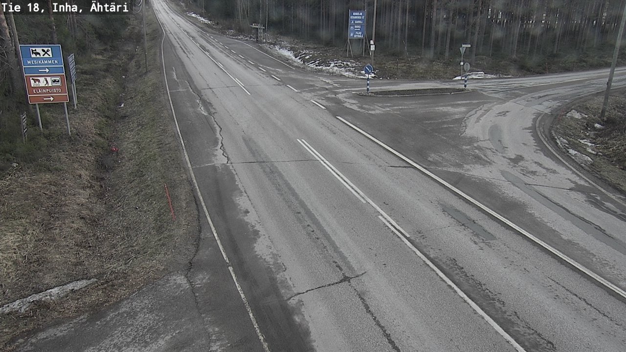Weather Camera Image Road 18 ÄhtäriInha, Ähtäri, Etelä-Pohjanmaa