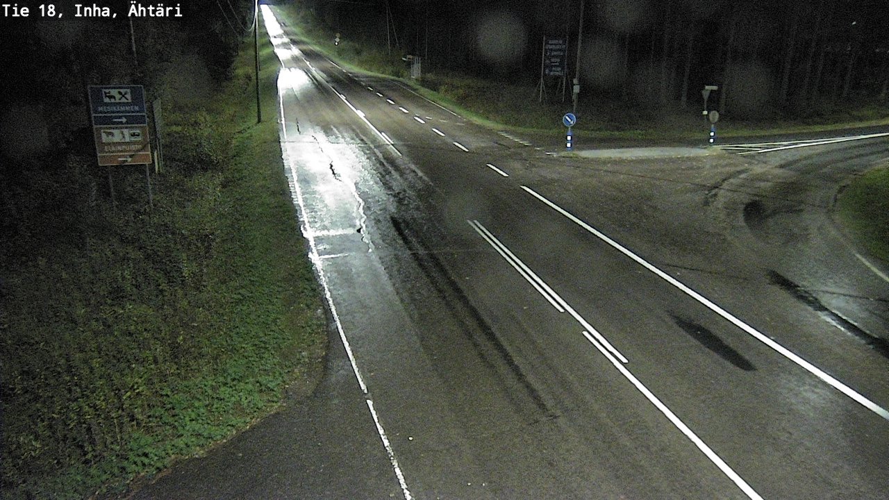 Weather Camera Image Väg 18 Etseri, Inha, Ähtäri, Etelä-Pohjanmaa