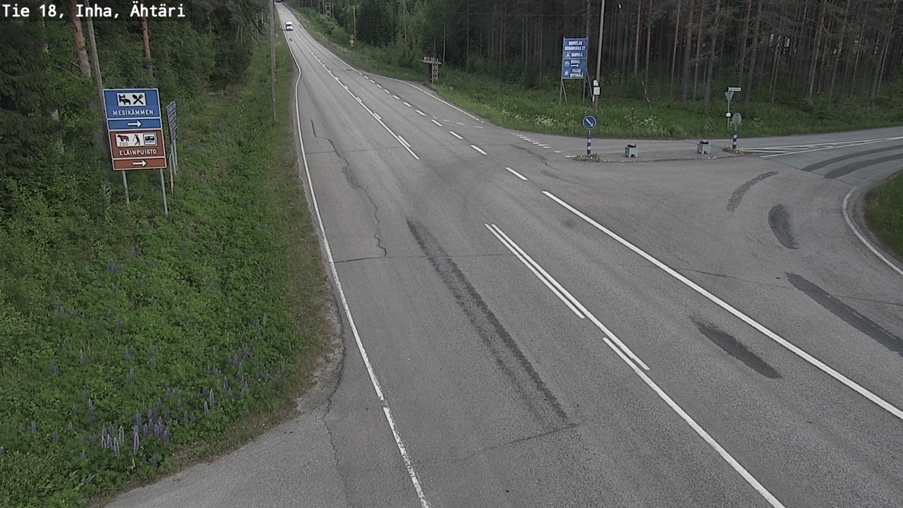 Kelikamerat Kuva Tie 18 Ähtäri, Inha, Ähtäri, Etelä-Pohjanmaa