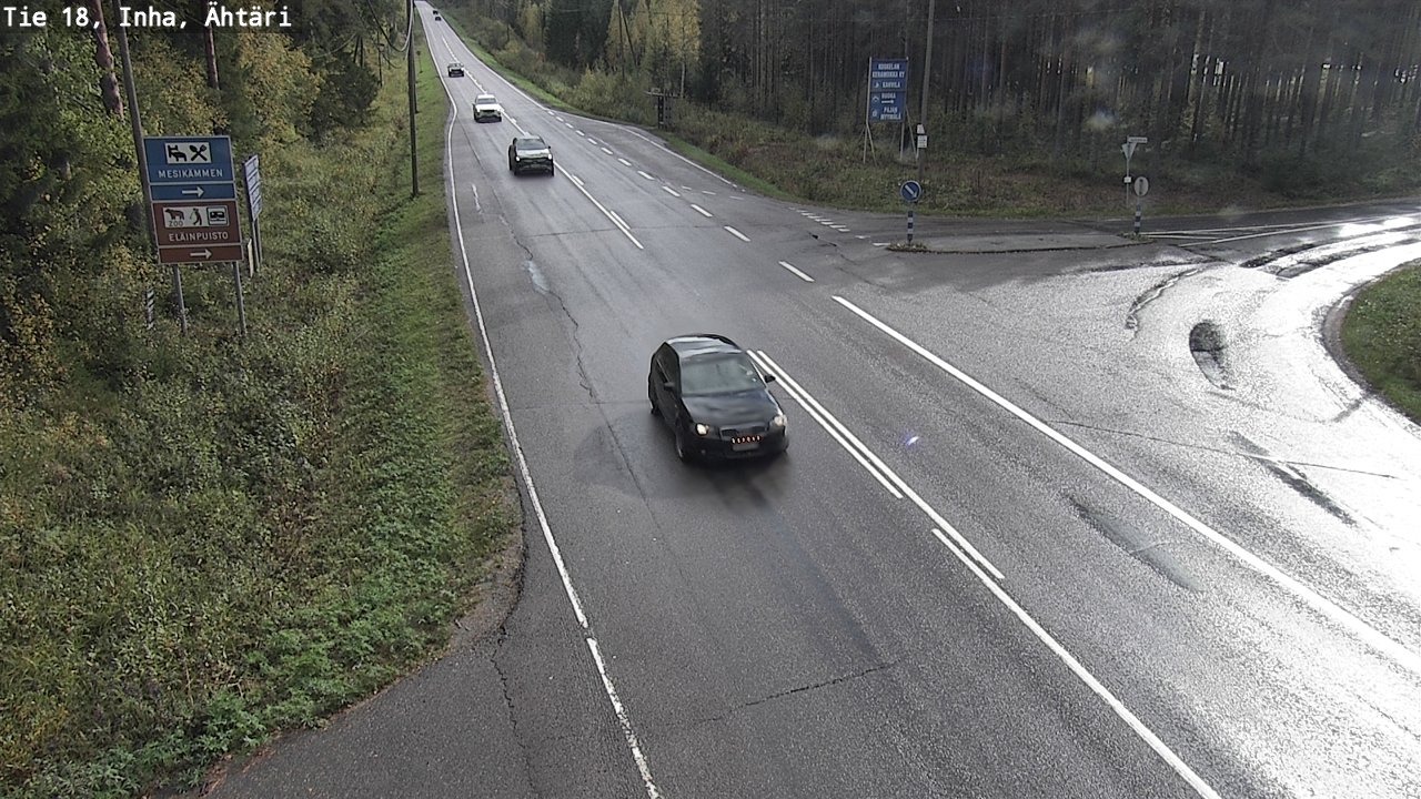 Weather Camera Image Väg 18 Etseri, Inha, Ähtäri, Etelä-Pohjanmaa