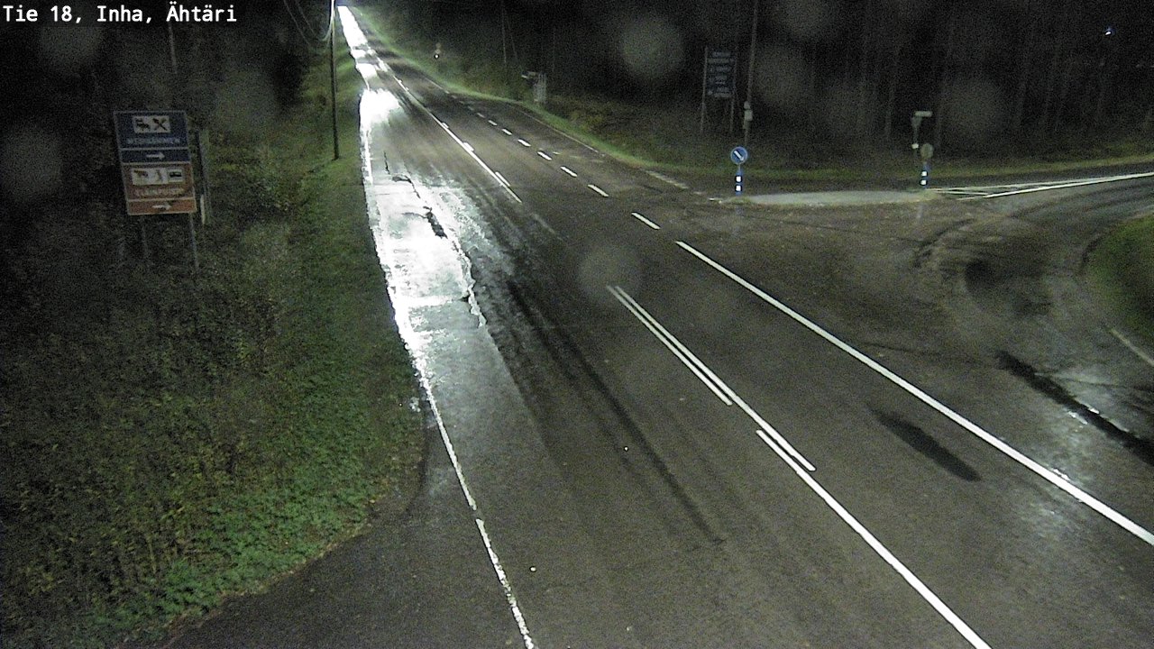 Weather Camera Image Väg 18 Etseri, Inha, Ähtäri, Etelä-Pohjanmaa