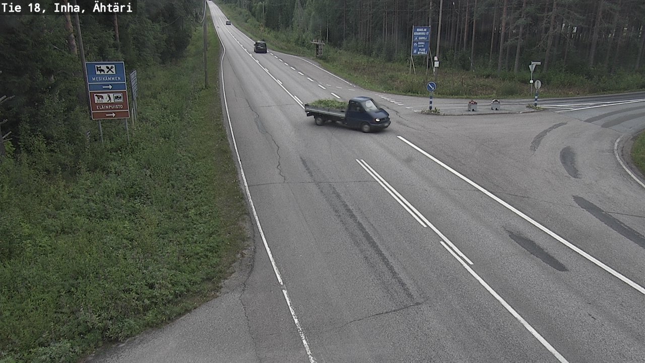Weather Camera Image Väg 18 Etseri, Inha, Ähtäri, Etelä-Pohjanmaa