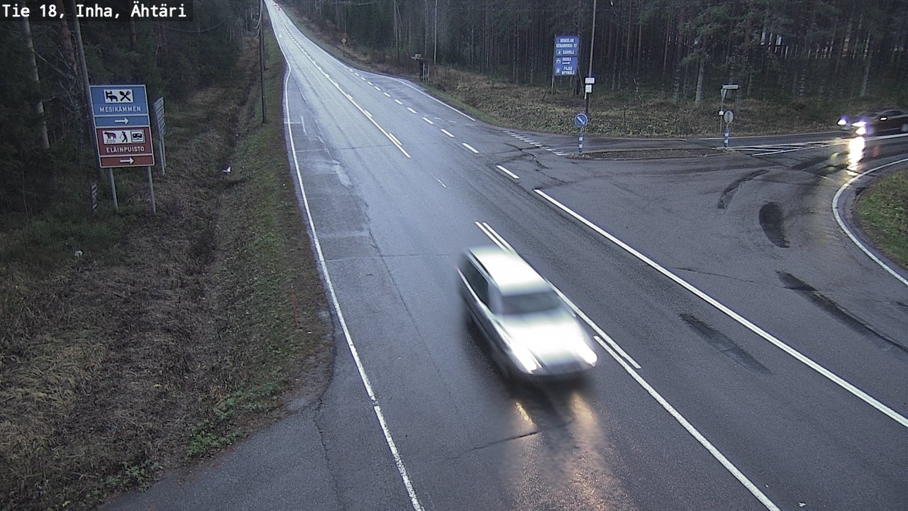 Weather Camera Image Road 18 ÄhtäriInha, Ähtäri, Etelä-Pohjanmaa