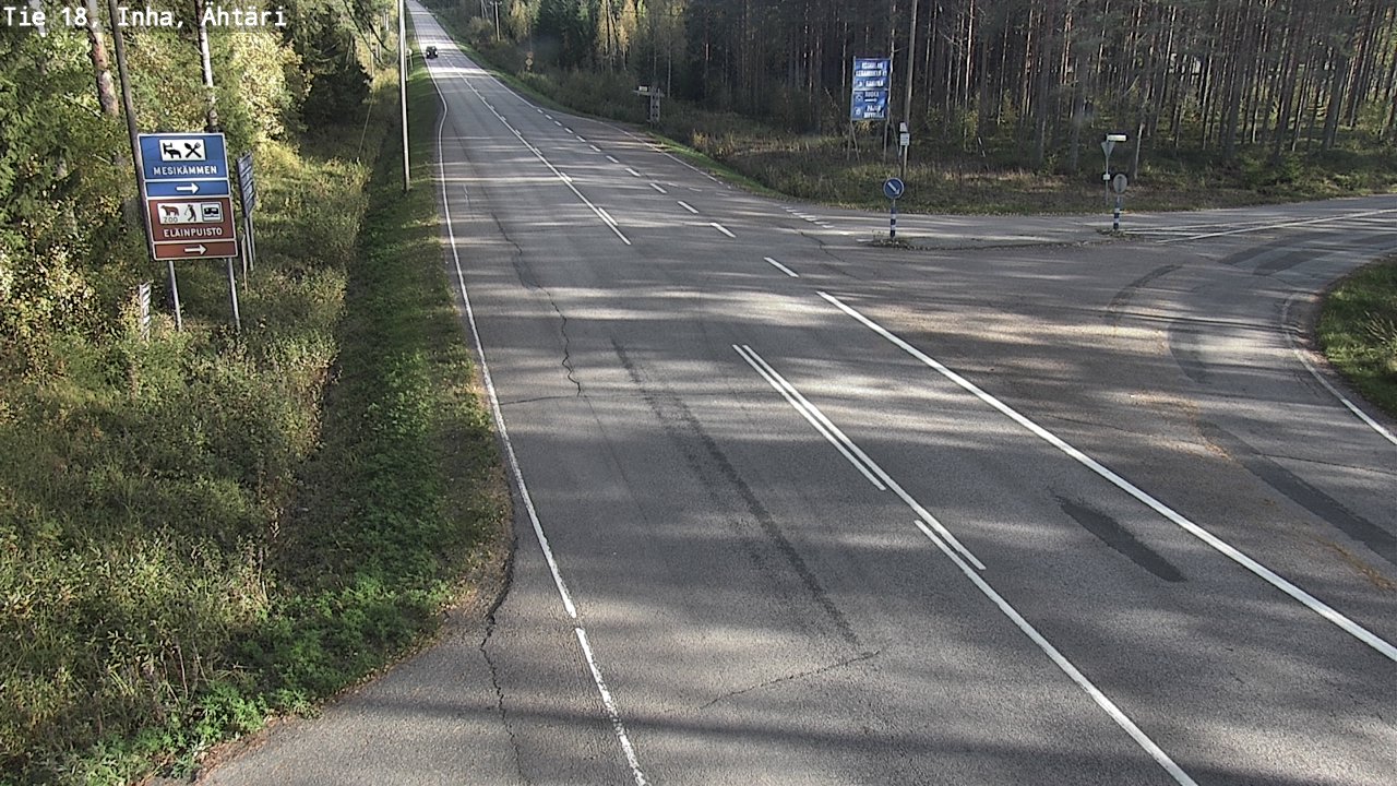 Weather Camera Image Road 18 ÄhtäriInha, Ähtäri, Etelä-Pohjanmaa
