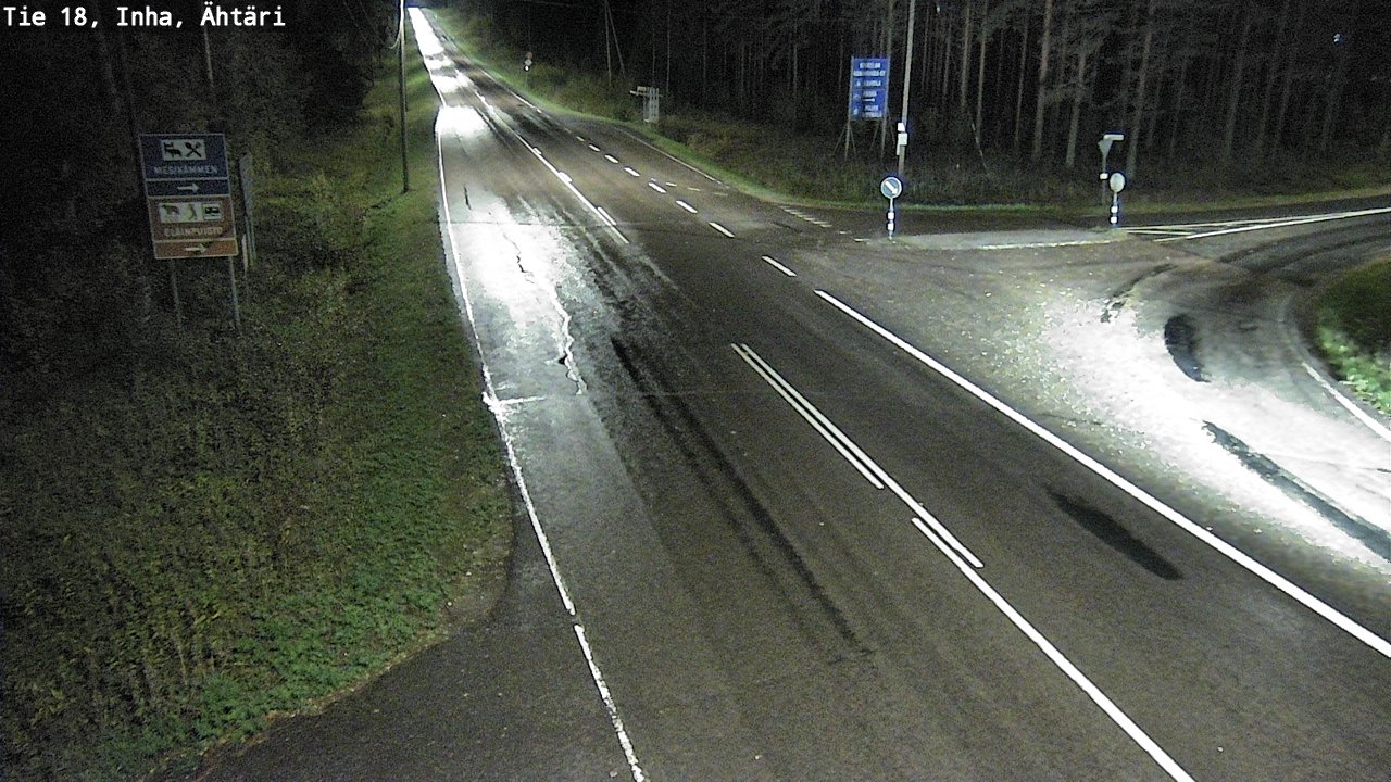 Weather Camera Image Väg 18 Etseri, Inha, Ähtäri, Etelä-Pohjanmaa