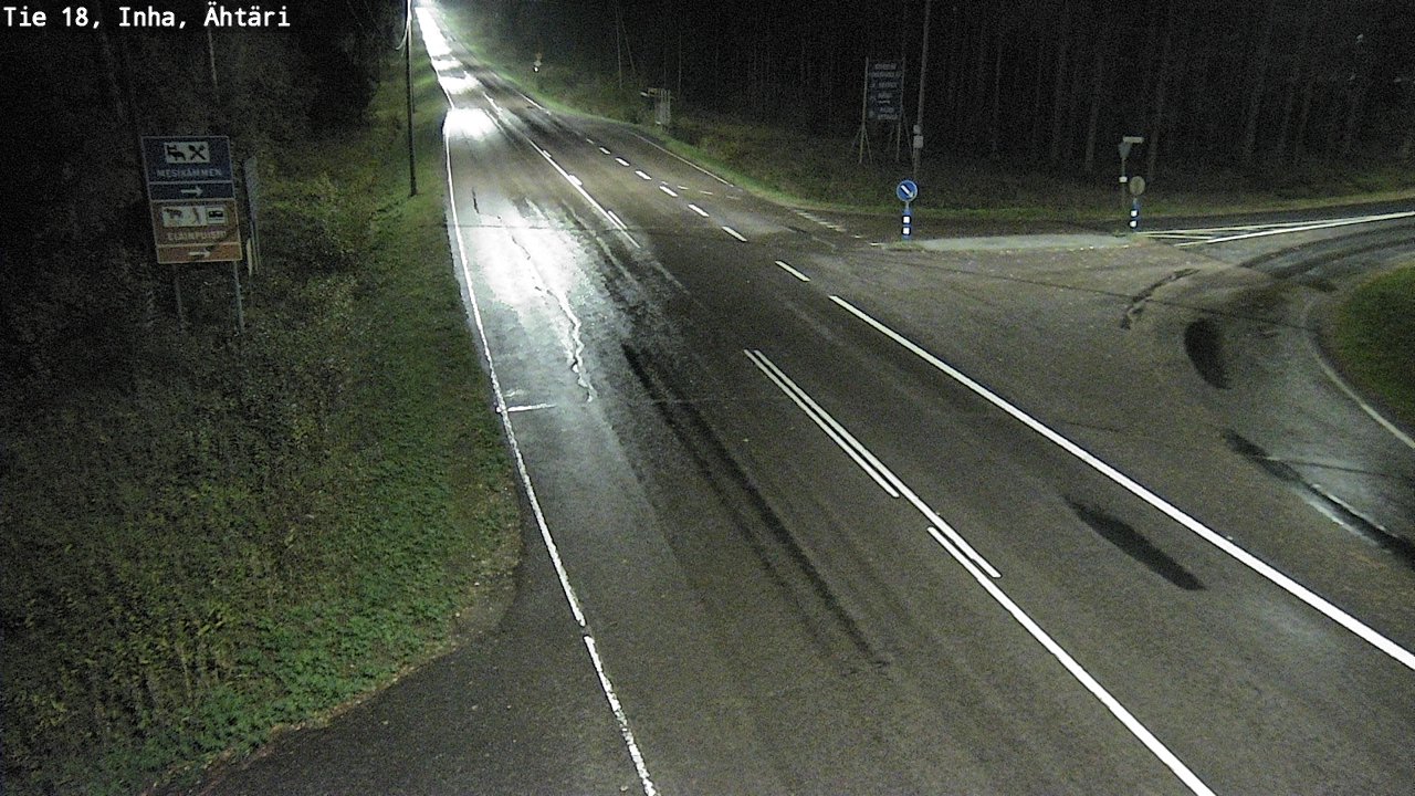 Weather Camera Image Väg 18 Etseri, Inha, Ähtäri, Etelä-Pohjanmaa