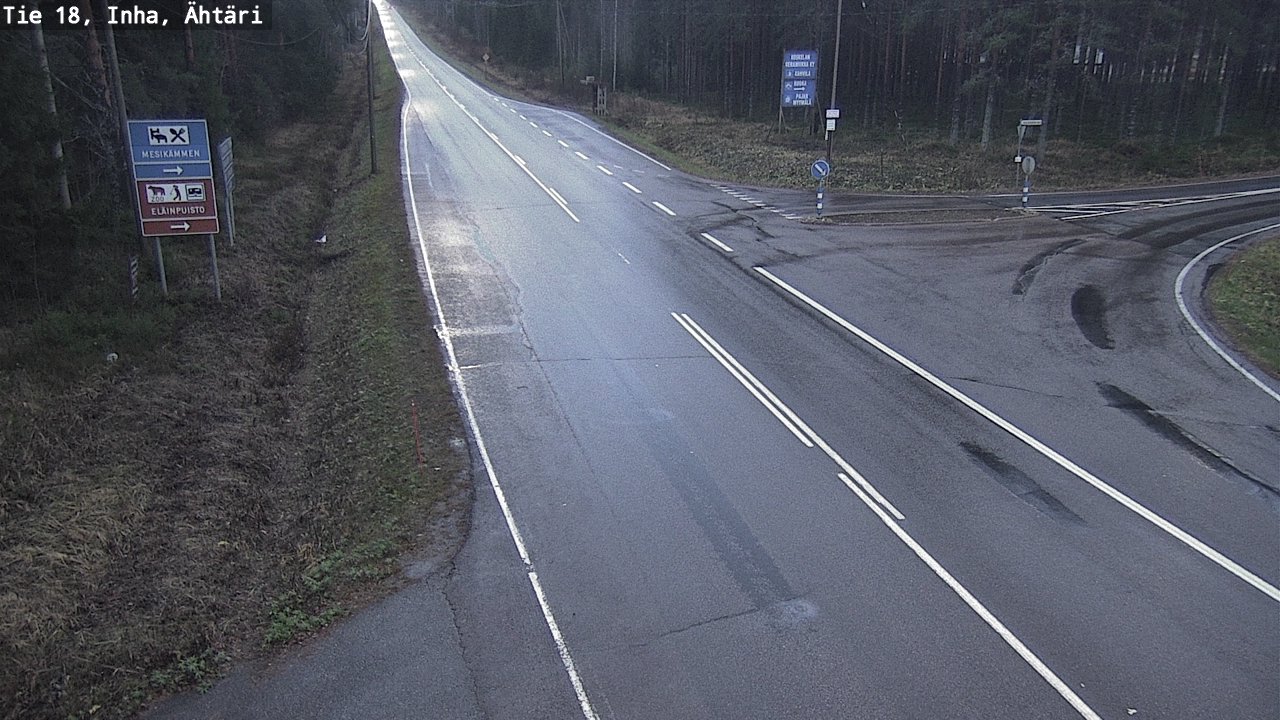 Weather Camera Image Road 18 ÄhtäriInha, Ähtäri, Etelä-Pohjanmaa