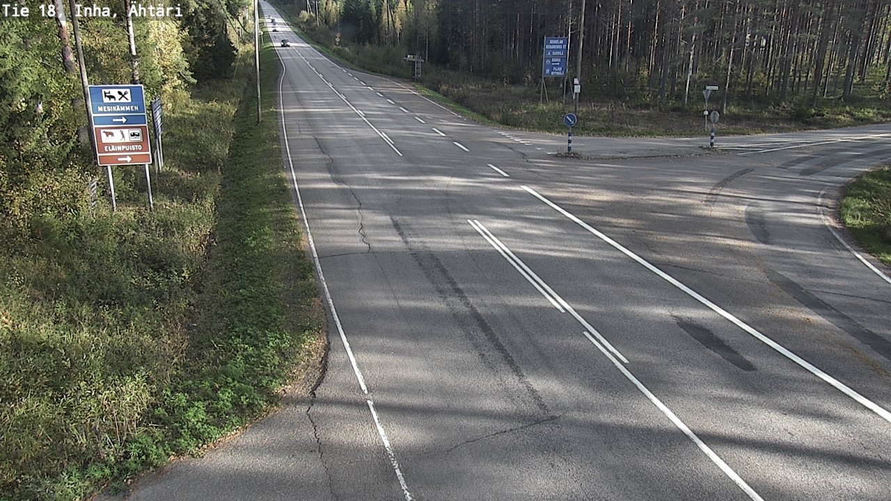 Weather Camera Image Road 18 ÄhtäriInha, Ähtäri, Etelä-Pohjanmaa