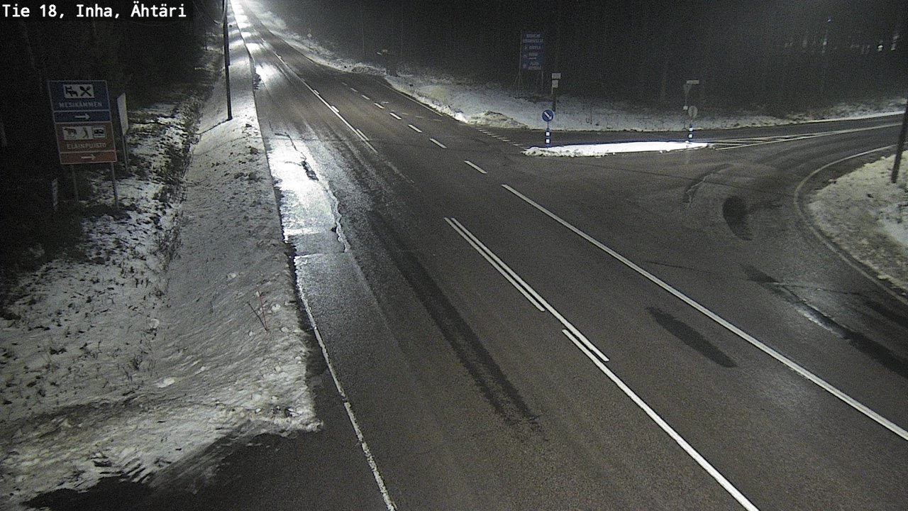 Weather Camera Image Road 18 ÄhtäriInha, Ähtäri, Etelä-Pohjanmaa