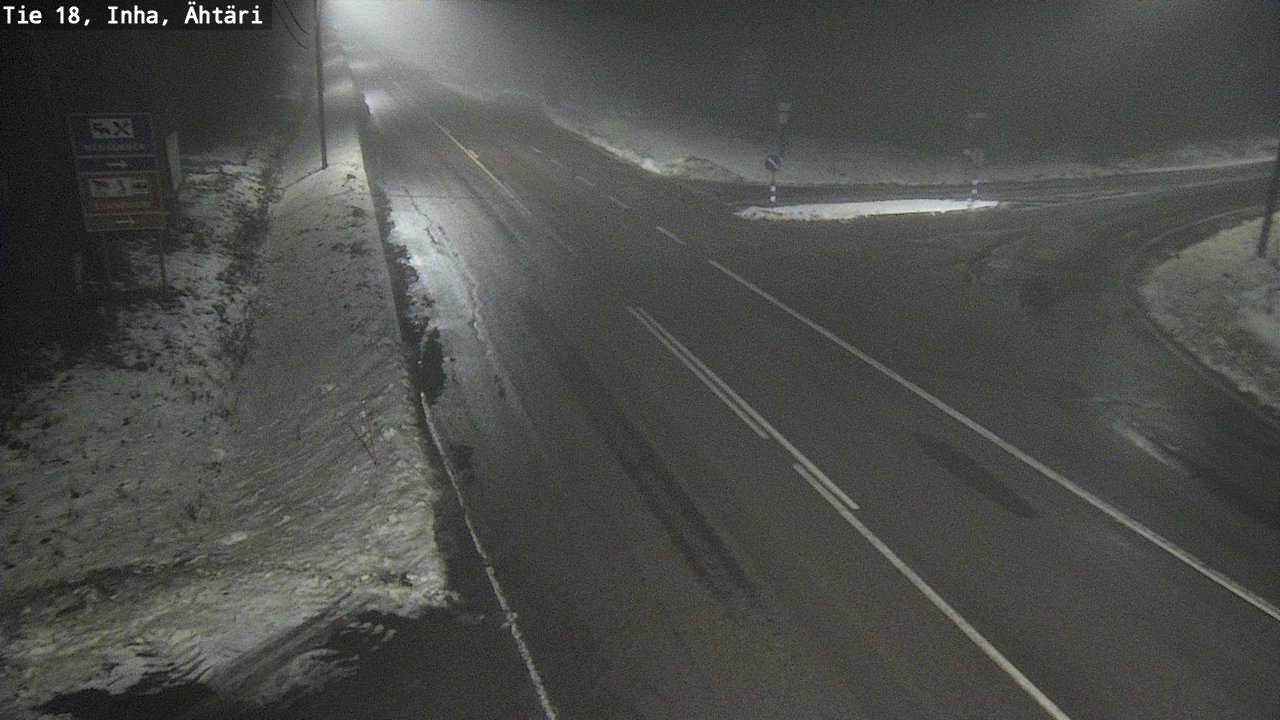 Weather Camera Image Road 18 ÄhtäriInha, Ähtäri, Etelä-Pohjanmaa