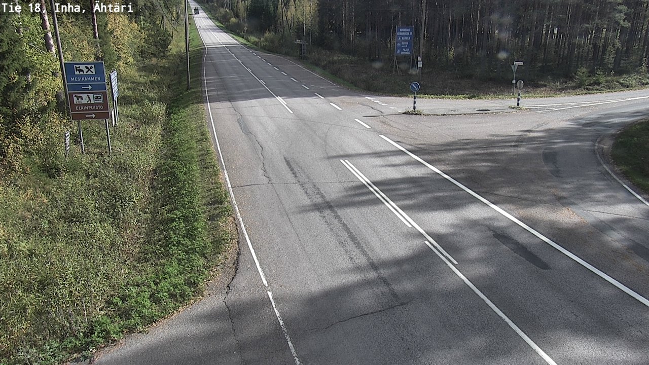 Weather Camera Image Road 18 ÄhtäriInha, Ähtäri, Etelä-Pohjanmaa