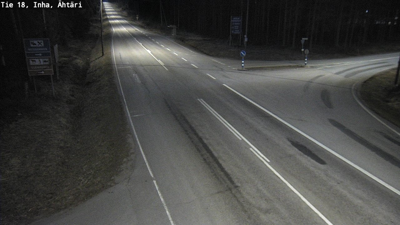 Weather Camera Image Road 18 ÄhtäriInha, Ähtäri, Etelä-Pohjanmaa
