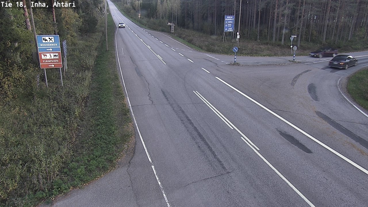Weather Camera Image Road 18 ÄhtäriInha, Ähtäri, Etelä-Pohjanmaa