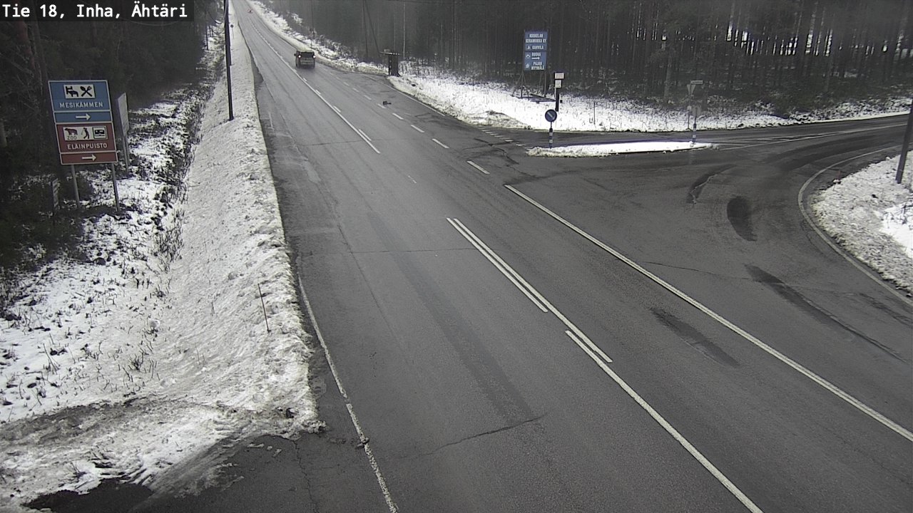 Weather Camera Image Road 18 ÄhtäriInha, Ähtäri, Etelä-Pohjanmaa