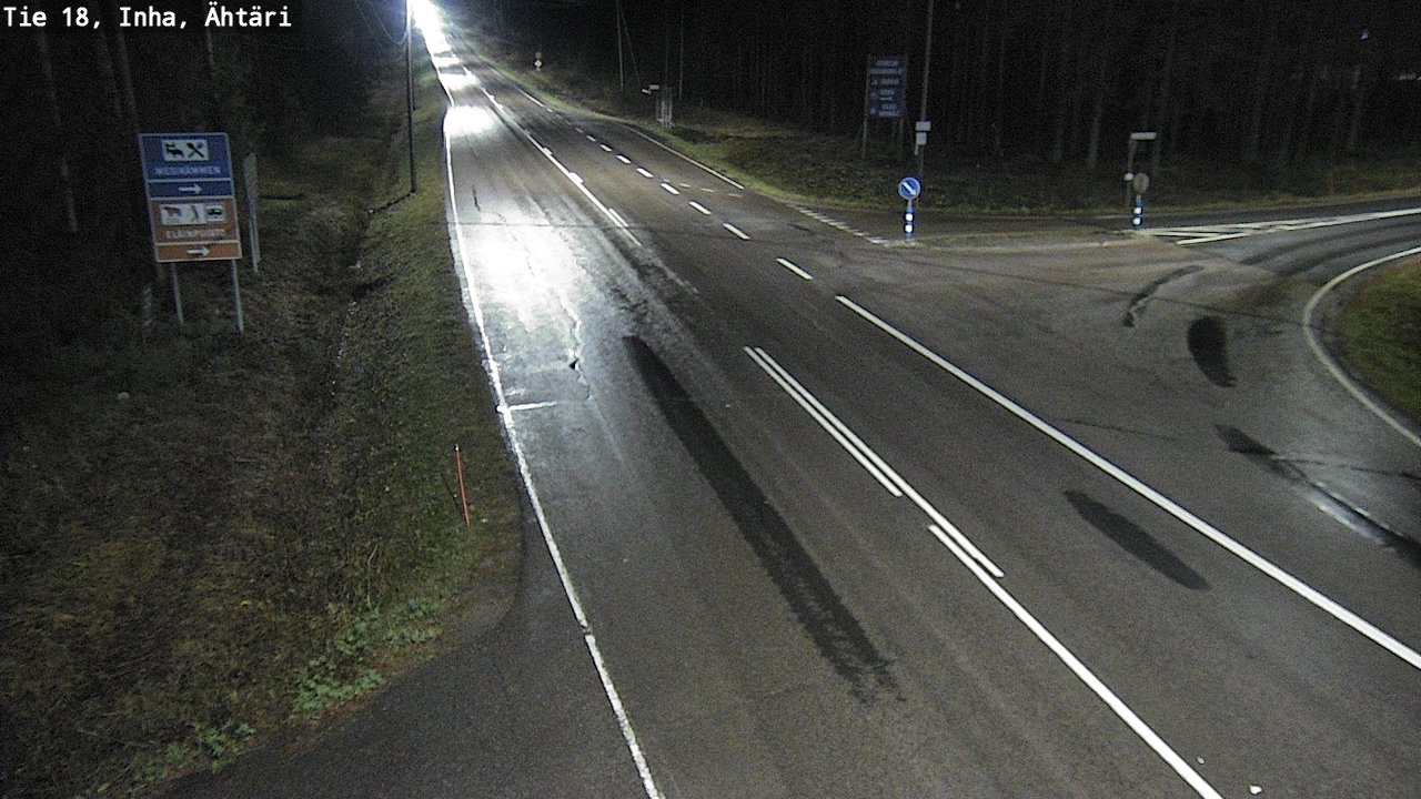 Weather Camera Image Road 18 ÄhtäriInha, Ähtäri, Etelä-Pohjanmaa